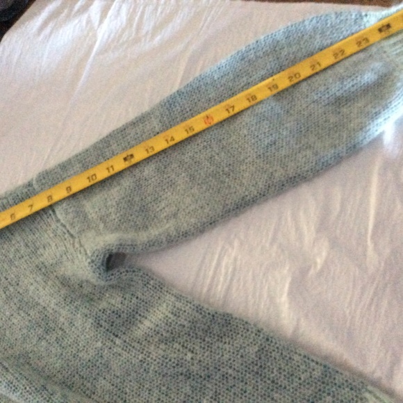 Splendid distressed blue on blue sweater xs oversized plus NWT - Picture 10 of 10